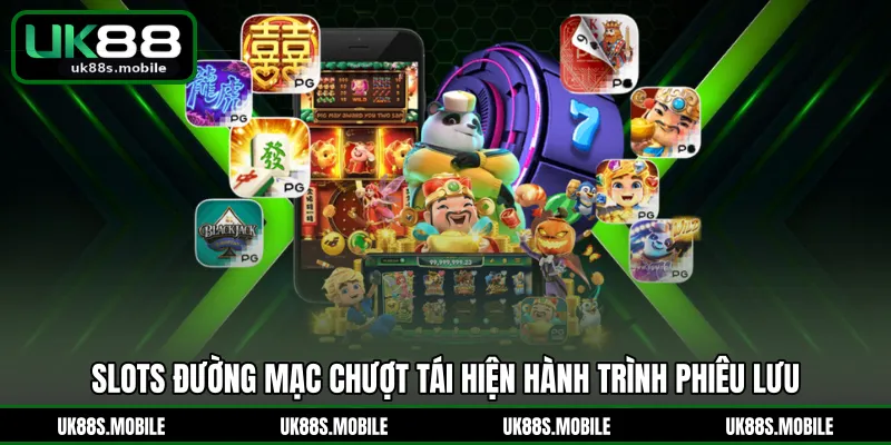 Slots đường mạc chượt tái hiện hành trình phiêu lưu